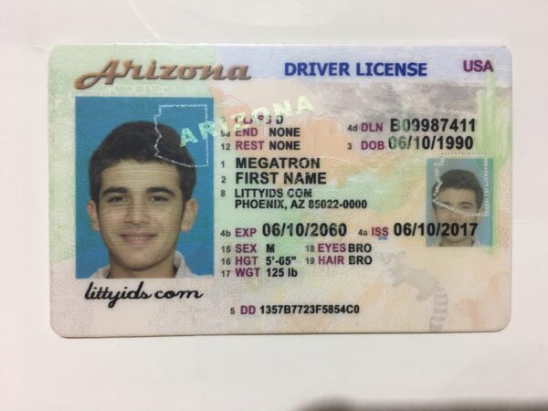 Arizona Fake Driver License Online