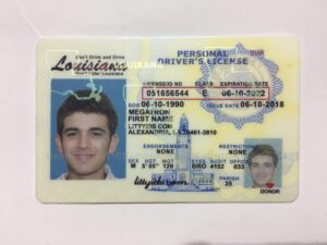 Lonisiana Fake Driver License Online