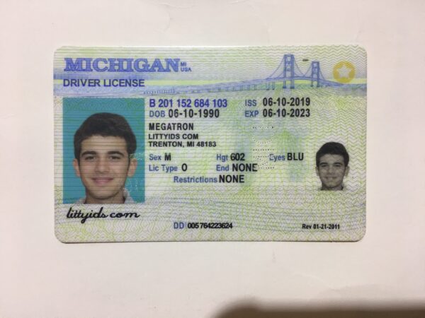 Michigan Fake Driver License Online